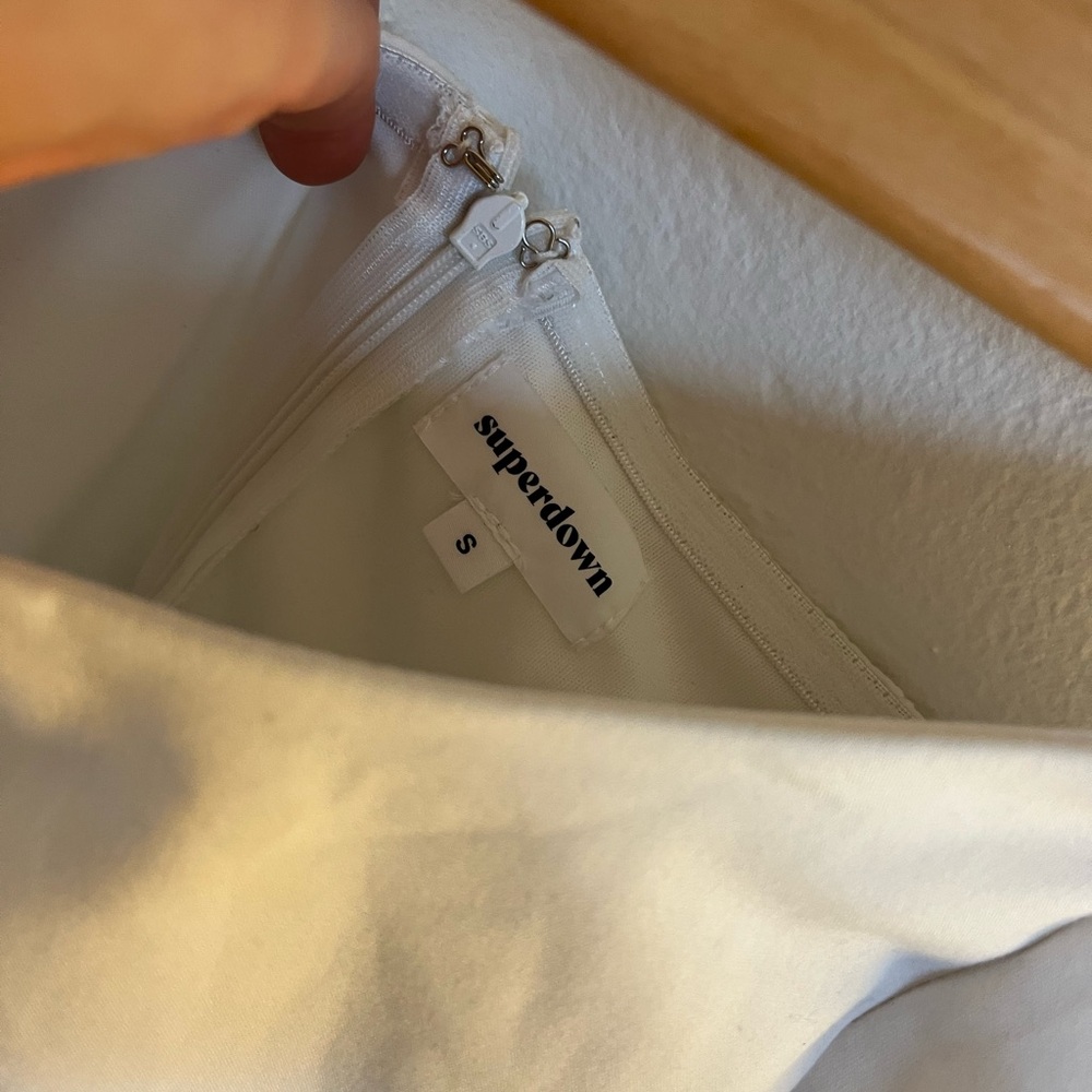 Superdown from Revolve- Strapless White Graduatio… - image 2